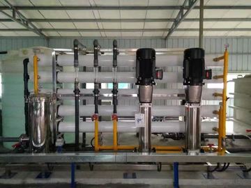 Bể nước SUS304 Nhà máy thẩm thấu ngược Hệ thống xử lý / lọc / làm sạch nước RO