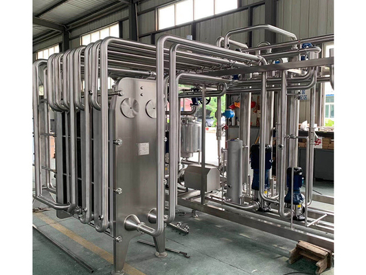 Máy sản xuất cao có thể tùy chỉnh đĩa khử trùng kem kem Pasteurizer với PLC