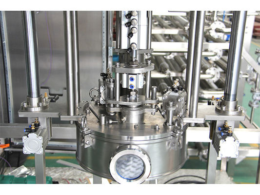 Hiệu quả về chi phí Một hoặc hai đầu 1-220L BID Aseptic Filler cho Ketchup / nước trái cây / Nhà máy sản xuất sữa Sus304