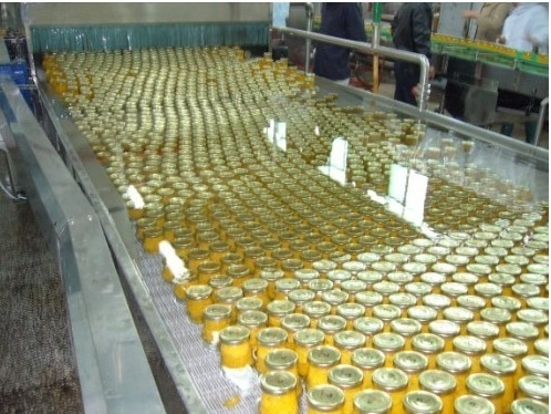 Dây chuyền sản xuất xi-rô công suất 4000 chai mỗi giờ để nướng bánh