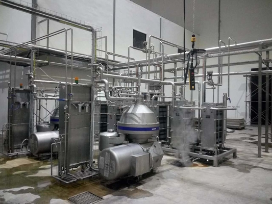 Chi phí cao hiệu suất tùy chỉnh hương vị sản xuất sữa nhà máy hoàn chỉnh chuối / vanilla sữa chế biến dây chuyền sữa máy với PLC