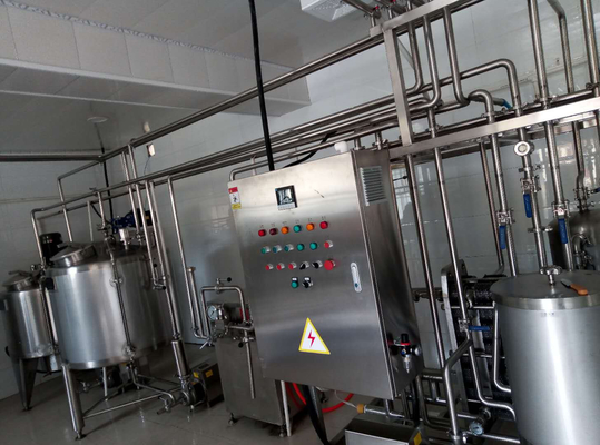 500-30000L / H Nhà máy sản xuất kem tùy chỉnh Toàn bộ dây chuyền chế biến kem mềm / cứng Máy kem với PLC