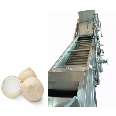 Nhà máy sản xuất dừa chất lượng cao hoàn thành dây chuyền chế biến sữa dừa Máy dừa mới với PLC SUS304/316