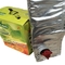 Túi sữa nước trái cây trong hộp 1 - Thể tích 30L Túi vô trùng duy trì độ vô trùng và thời hạn sử dụng