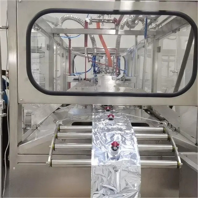 Máy đầy đủ tự động BIB Box In Bag Aluminum Foil Bag Máy làm đầy aseptic cho bột trái cây
