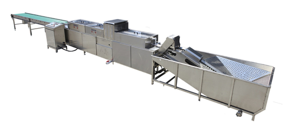 Nhà máy tự động giặt trứng phá trứng chất lỏng pasteurization làm máy