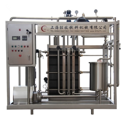 Máy tiệt trùng tiệt trùng 8T / H SUS304 135-150 độ cho sữa
