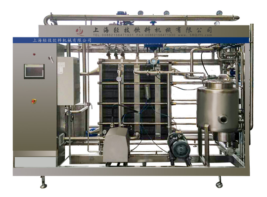 Máy tiệt trùng tiệt trùng 8T / H SUS304 135-150 độ cho sữa