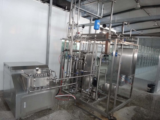 Máy thanh trùng 500-20000L / H tùy chỉnh với PLC 500-20000L / H Sterilizer Cho Dòng chế biến táo / cam / dừa SUS304/316
