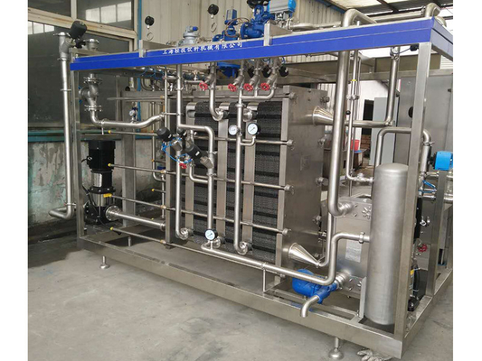 Đồ mới khác nhau Capacities Plate Sterilizer sữa Pasteurizer làm bằng thép không gỉ 304/316 cho các nhà máy chế biến sữa