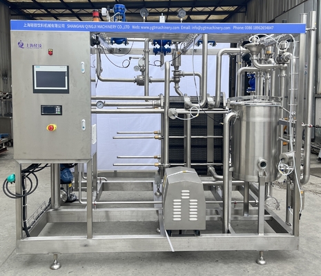 Máy khử trùng Pasteurizer cho nhà máy chế biến nước trứng với PLC tự động