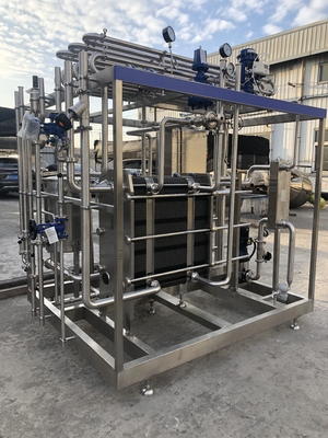 Máy khử trùng Pasteurizer cho nhà máy chế biến nước trứng với PLC tự động