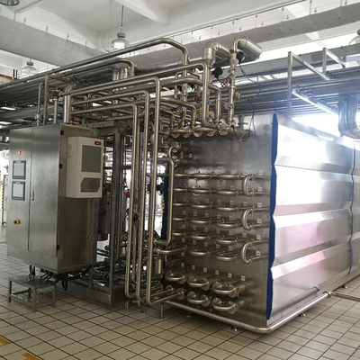 SUS304/316 Thiết bị khử trùng Uht chất lượng cao được sản xuất tại Trung Quốc cho tùy chỉnh chất lỏng bán rắn với PLC