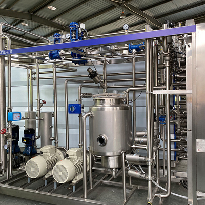 Giá thấp tùy chỉnh Uht Sterilizer cho nhà máy chế biến nước sốt cà chua Máy khử trùng trao đổi nhiệt ống