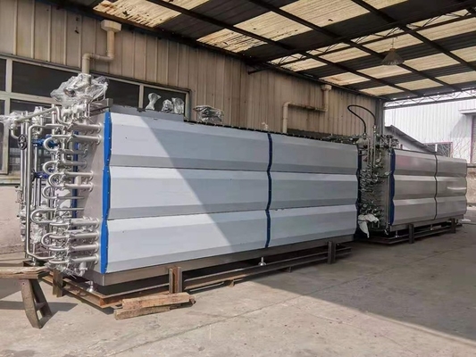 Công suất chất lượng cao tùy chỉnh 500-20000l / H Mango Uht Sterilizer Fruit Juice Processing Line Vật liệu bền Sus304/316