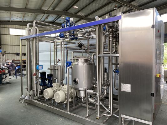 Máy khử trùng UHT tự động có tính năng hoạt động tự động và hiệu ứng khử trùng cao cho khử trùng
