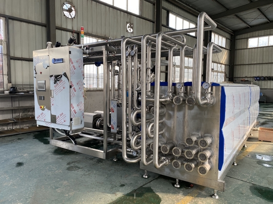 Nước trái cây mới Uht Sterilizer cho Pear / Peach / Avokado Processing Line chuyên nghiệp tùy chỉnh thực phẩm &amp; đồ uống máy móc