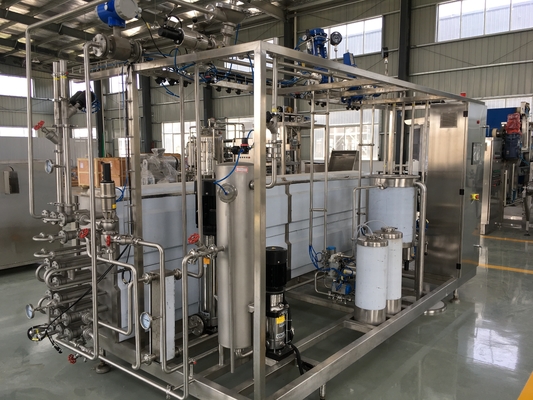 Máy trừ sâu tự động hoàn toàn tùy chỉnh 500-2000l / H Uht cho đường chế biến sữa / nước ép / nước sốt Sus304/316