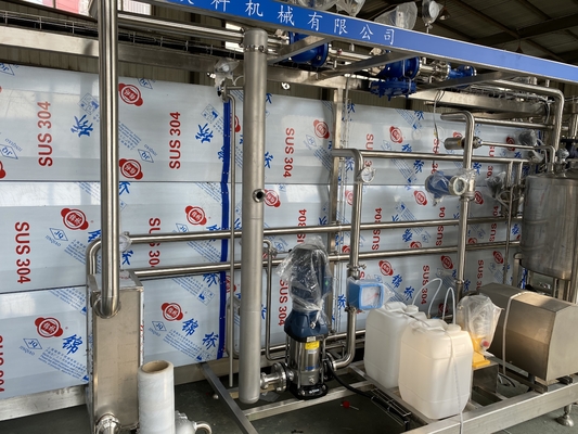 Khử trùng chất lượng cao 500-20000L/H UHT cho nhà máy sản xuất sữa chua/sữa/đồ đá khử trùng tùy chỉnh từ Trung Quốc