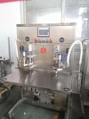 Máy điền BIB không aseptic tùy chỉnh SUS304/316 cho 1-25L túi trong hộp dầu / nước ép / nước sốt với PLC
