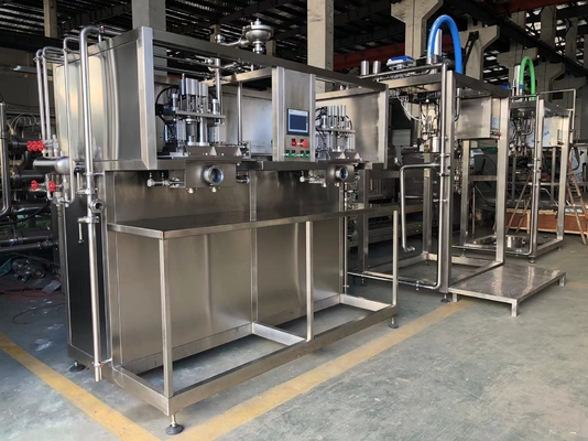Máy điền BIB tự động aseptic chất lượng cao tùy chỉnh cho túi 2L / 5L / 20L trong hộp nước trái cây / sữa / nước sốt