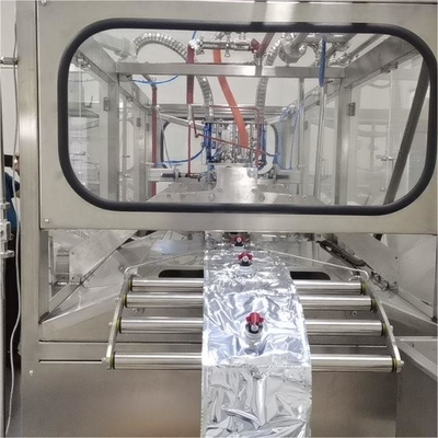 Hiệu suất Chi phí cao Máy lấp đầy BIB aseptic tự động đầy đủ cho 1-25L túi liên tục trong hộp Bộ lấp sữa dừa