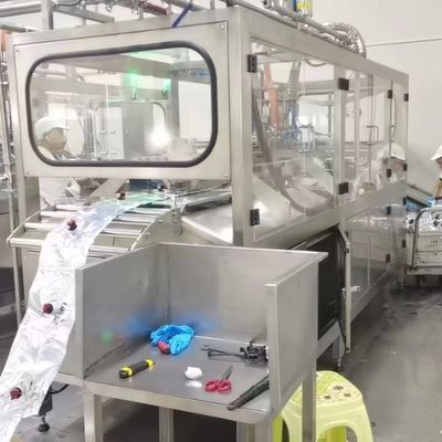 Máy điền túi aseptic hai đầu tự động 1-220L SUS304 để đóng gói nước trái cây sữa tinh khiết