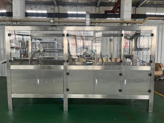 Bộ sạc BIB aseptic tự động đầy đủ cho 2L / 10L / 20L túi liên tục trong hộp nước trái cây / sữa / máy đổ dầu với PLC