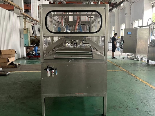 Bộ sạc BIB aseptic tự động đầy đủ cho 2L / 10L / 20L túi liên tục trong hộp nước trái cây / sữa / máy đổ dầu với PLC