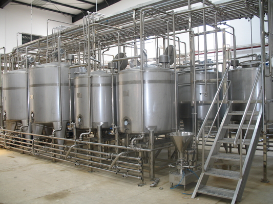 Tối ưu hóa dây chuyền sản xuất sữa thụ tinh với giải pháp dự án chìa khóa hoàn chỉnh Máy sản xuất sữa thụ tinh tùy chỉnh 0.5-2T / H