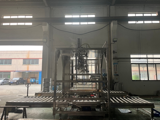 Hai đầu tùy chỉnh 20-1000L BID Bag In Drum Aseptic Filler For Juice/Jam/Pulp Ton Box Filling Machine With PLC SUS304/316