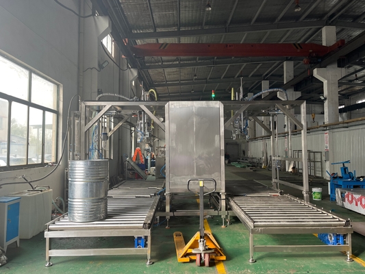 Hai đầu tùy chỉnh 20-1000L BID Bag In Drum Aseptic Filler For Juice/Jam/Pulp Ton Box Filling Machine With PLC SUS304/316