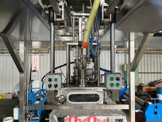 Hai đầu tùy chỉnh 20-1000L BID Bag In Drum Aseptic Filler For Juice/Jam/Pulp Ton Box Filling Machine With PLC SUS304/316