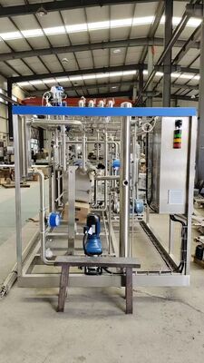 Stainless Steel304 Pasteurization Sterilizer Capacity 500 to 20000 Liters per Hour Thermal Processing Equipment for Food and Beverage Industry