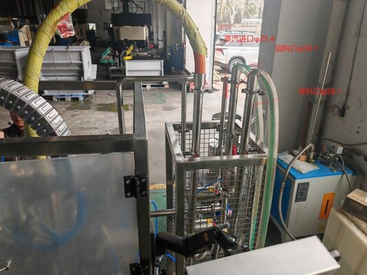 Độ chính xác ± 0,5 phần trăm Máy lấp túi trong hộp hoạt động ở áp suất không khí 0,6-0,8MPa lý tưởng cho việc phân phối chất lỏng chính xác