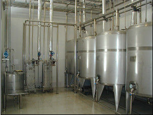 Hệ thống CIP hoàn toàn tự động đảm bảo vệ sinh và an toàn của thiết bị chế biến thực phẩm, hoạt động tự động và sử dụng thuận tiện hơn
