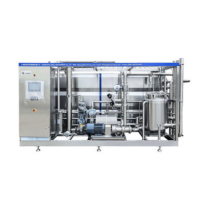 Máy khử trùng ống UHT tự động mới cho máy ép trái cây Mike Thiết bị công nghiệp với bảo hành PLC 1 năm